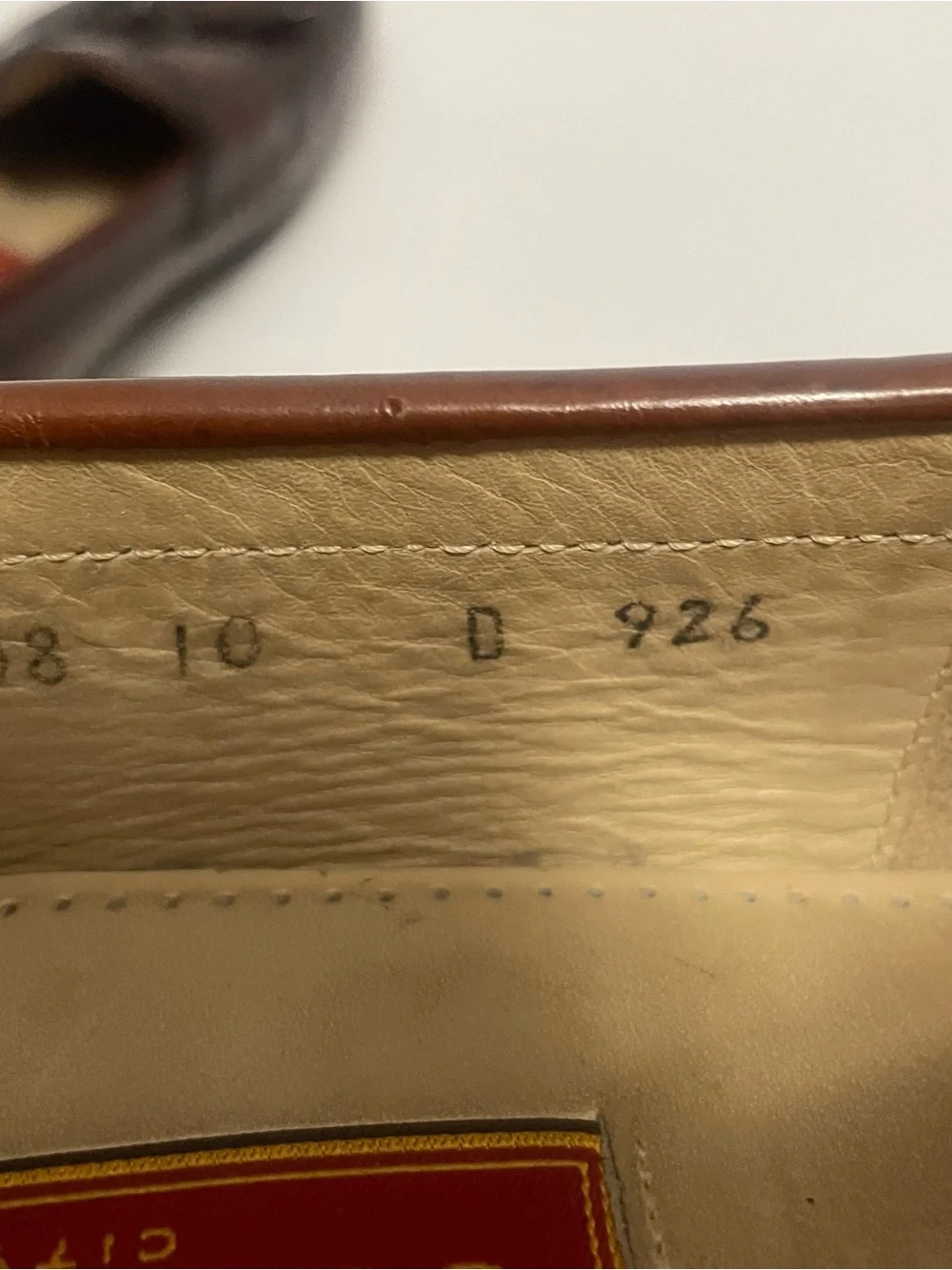 Vintage Cole Haan City 3508 Brown Leather Pinch Tassel Loafers Size 10 D